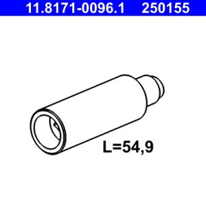Surub ghidare etrier frana ATE 11.8171-0096.1