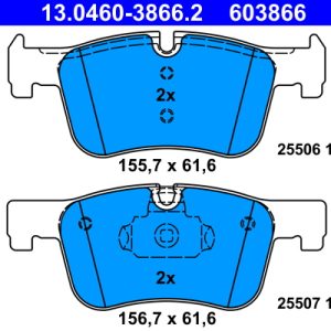 Set placute frana ATE 13.0460-3866.2