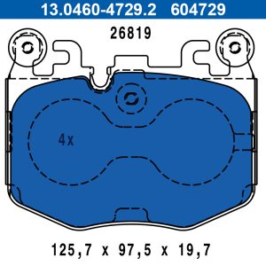 Set placute frana ATE 13.0460-4729.2