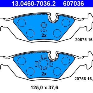 Set placute frana ATE 13.0460-7036.2