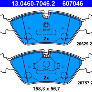 Set placute frana ATE 13.0460-7046.2
