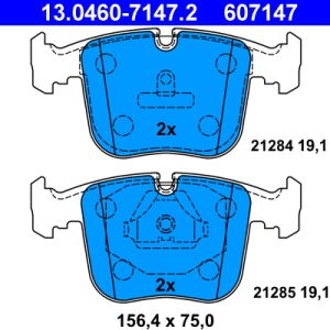 Set placute frana ATE 13.0460-7147.2