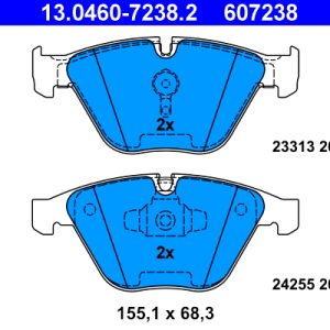 Set placute frana ATE 13.0460-7238.2