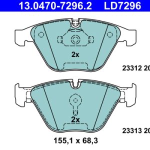 Set placute frana ATE 13.0470-7296.2