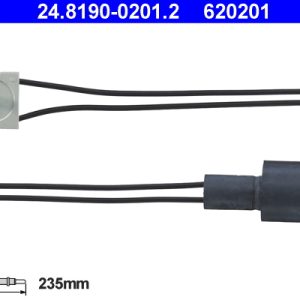 Senzor de avertizare uzura placute de frana ATE 24.8190-0201.2
