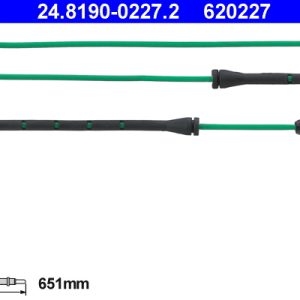 Senzor de avertizare uzura placute de frana ATE 24.8190-0227.2