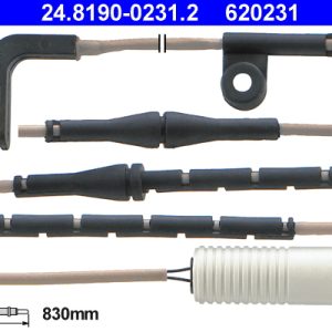 Senzor de avertizare uzura placute de frana ATE 24.8190-0231.2