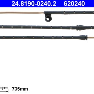 Senzor de avertizare uzura placute de frana ATE 24.8190-0240.2