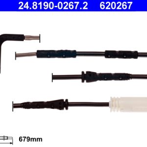 Senzor de avertizare uzura placute de frana ATE 24.8190-0267.2