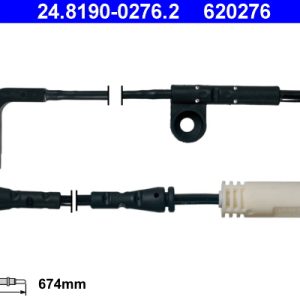 Senzor de avertizare uzura placute de frana ATE 24.8190-0276.2