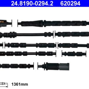 Senzor de avertizare uzura placute de frana ATE 24.8190-0294.2