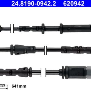 Senzor de avertizare uzura placute de frana ATE 24.8190-0942.2