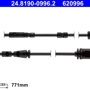 Senzor de avertizare uzura placute de frana ATE 24.8190-0996.2
