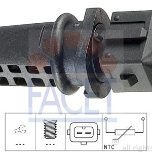 Senzor temperatura exterioara -> CHEVROLET CRUZE (J300) 1.6 benzina 109 cai -> FACET 10.4008