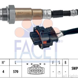 Sonda Lambda -> CHEVROLET CRUZE hatchback (J305) 1.6 benzina 124 cai -> FACET 10.8168