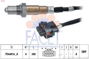 Sonda Lambda -> CHEVROLET CRUZE hatchback (J305) 1.4 benzina 140 cai -> FACET 10.8267