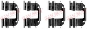 Set accesorii placute frana -> CHEVROLET SPARK Caseta/ Hatchback (M200, M250) 0.8 benzina 52 cai -> QUICK BRAKE 109-1285