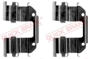 Set accesorii placute frana -> CHEVROLET SPARK Caseta/ Hatchback (M200, M250) 0.8 benzina 52 cai -> QUICK BRAKE 109-1285