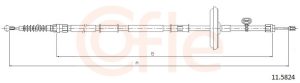 Cablu frana de parcare -> CHEVROLET CRUZE Station Wagon (J308) 1.6 benzina 117 cai -> COFLE 11.5824