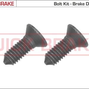 Set surub disc frana -> CHEVROLET SPARK (M300) 1.2 benzina 80 cai -> QUICK BRAKE 11667K