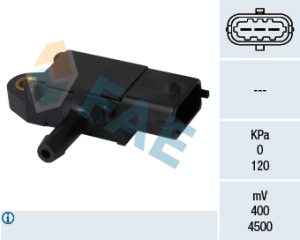 Senzor presiune gaze evacuare -> CHEVROLET AVEO limuzina (T300) 1.3 D diesel 75 cai -> FAE 16108