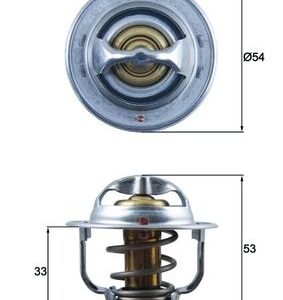 Termostat lichid racire -> CHEVROLET CRUZE Station Wagon (J308) 1.7 TD diesel 110 cai -> MAHLE ORIGINAL TX 179 89D