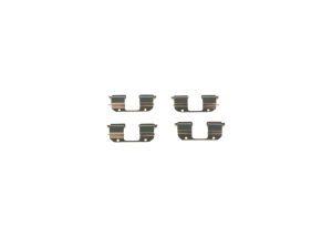 Set accesorii placute frana -> CHEVROLET SPARK Caseta/ Hatchback (M200, M250) 0.8 benzina 52 cai -> BOSCH 1 987 474 393