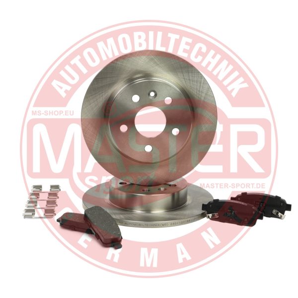 Set frana frana disc -> CHEVROLET CRUZE hatchback (J305) 1.6 benzina 124 cai -> MASTERSPORT GERMANY 201201880