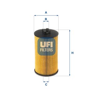 Filtru ulei -> CHEVROLET CRUZE hatchback (J305) 1.4 benzina 140 cai -> UFI 25.064.00