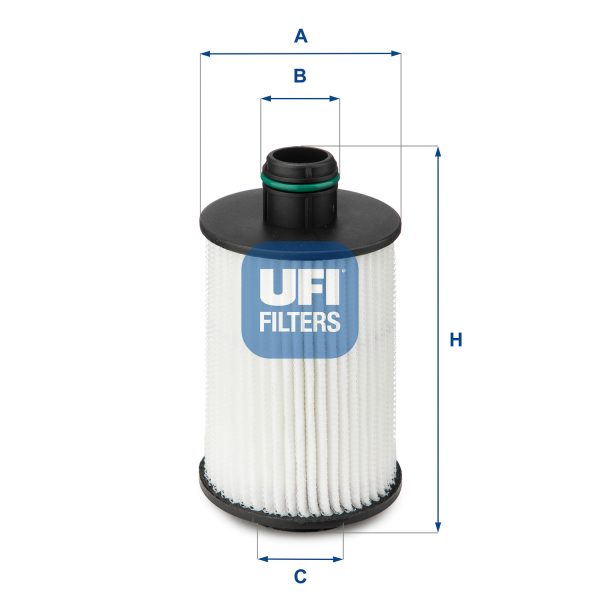 Filtru ulei -> CHEVROLET CRUZE Station Wagon (J308) 2.0 TD diesel 163 cai -> UFI 25.088.00