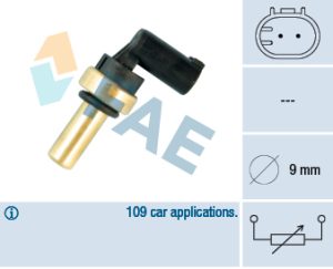 Senzor temperatura lichid de racire -> CHEVROLET CRUZE (J300) 1.6 benzina 109 cai -> FAE 32705