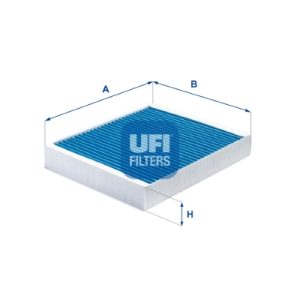 Filtru polen -> CHEVROLET AVEO hatchback (T300) 1.2 benzina 69 cai -> UFI 34.178.00