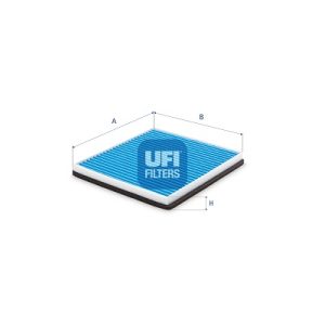 Filtru polen -> CHEVROLET SPARK 1.0 SX benzina 67 cai -> UFI 34.253.00