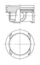 Piston -> CHEVROLET AVEO limuzina (T300) 1.4 benzina 140 cai -> KOLBENSCHMIDT 41784600