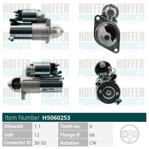 Electromotor -> CHEVROLET CRUZE (J300) 1.8 benzina 141 cai -> HOFFER H5060253