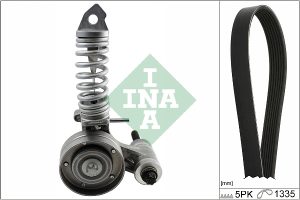 Set curea transmisie cu caneluri -> CHEVROLET CRUZE hatchback (J305) 1.4 benzina 101 cai -> INA 529 0295 10