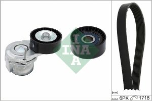 Set curea transmisie cu caneluri -> CHEVROLET CRUZE hatchback (J305) 1.7 TD diesel 110 cai -> INA 529 0312 10