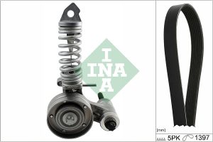 Set curea transmisie cu caneluri -> CHEVROLET CRUZE hatchback (J305) 1.4 benzina 140 cai -> INA 529 0326 10