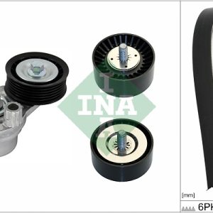 Set curea transmisie cu caneluri -> CHEVROLET CRUZE (J300) 2.0 CDI diesel 163 cai -> INA 529 0402 10