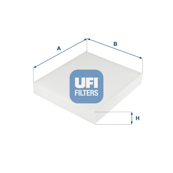 Filtru polen -> CHEVROLET AVEO hatchback (T300) 1.2 benzina 69 cai -> UFI 53.254.00