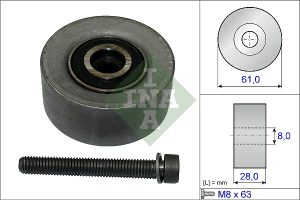 Rola ghidare / conducere curea distributie -> CHEVROLET AVEO limuzina (T300) 1.6 benzina 116 cai -> INA 532 0472 10