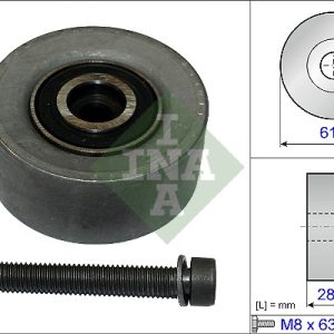 Rola ghidare / conducere curea distributie -> CHEVROLET AVEO limuzina (T300) 1.6 benzina 116 cai -> INA 532 0472 10