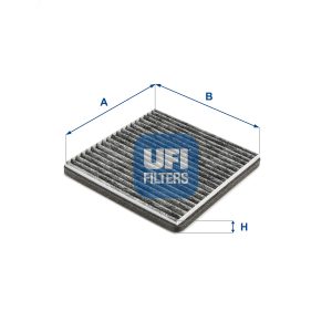 Filtru polen -> CHEVROLET SPARK 1.0 SX benzina 67 cai -> UFI 54.253.00
