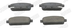 Placute frana -> CHEVROLET CRUZE Station Wagon (J308) 1.4 benzina 140 cai -> JURID 573335JC