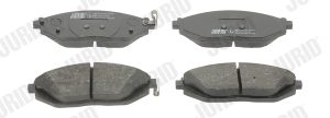 Placute frana -> CHEVROLET SPARK (M300) 1.0 benzina 68 cai -> JURID 573385J