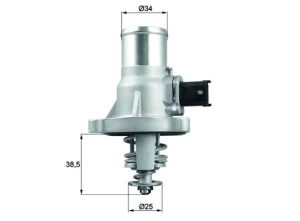 Termostat lichid racire -> CHEVROLET CRUZE (J300) 1.6 benzina 113 cai -> MAHLE ORIGINAL TM 41 105