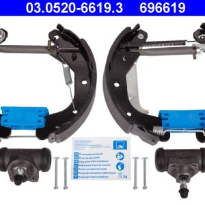 Set saboti frana -> CHEVROLET SPARK (M300) 1.0 benzina 65 cai -> ATE 03.0520-6619.3