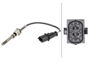 Senzor temperatura gaze evacuare -> CHEVROLET AVEO hatchback (T300) 1.3 D diesel 75 cai -> HELLA 6PT 358 181-181