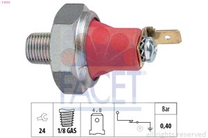 Senzor presiune ulei -> CHEVROLET SPARK (M150) 0.8 benzina 52 cai -> FACET 7.0173