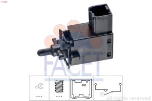 Comutator actionare ambreiaj (Tempomat) -> CHEVROLET AVEO limuzina (T300) 1.2 benzina 69 cai -> FACET 7.1242